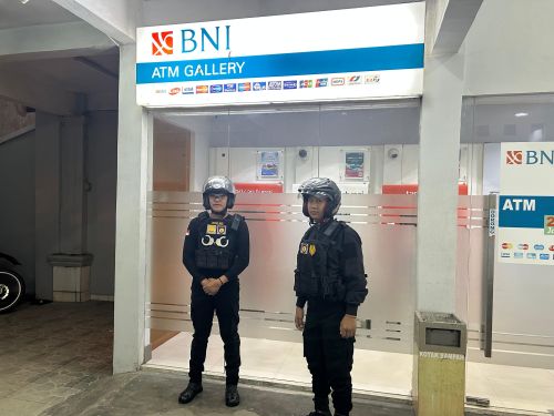 Wujudkan rasa aman, sat samapta polres pesisir barat lakukan patroli rutin